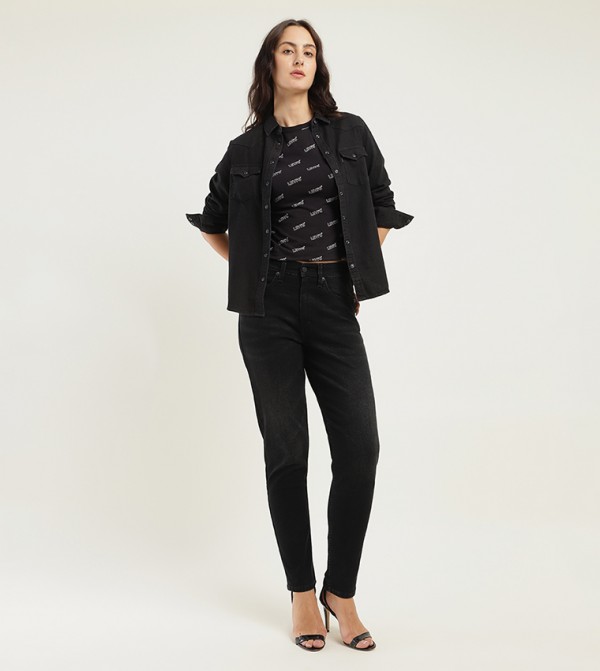 Levi's  Jeans - Black Mom Jeans