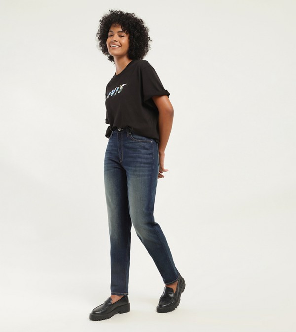 Levi's  Clothing - Blue Mom Jeans