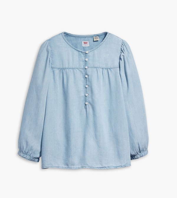 Levi's  Tops - Light Blue Tops & Blouses