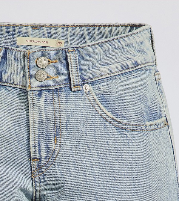 ليفايز  بناطيل جينز - أزرق Straight Jeans