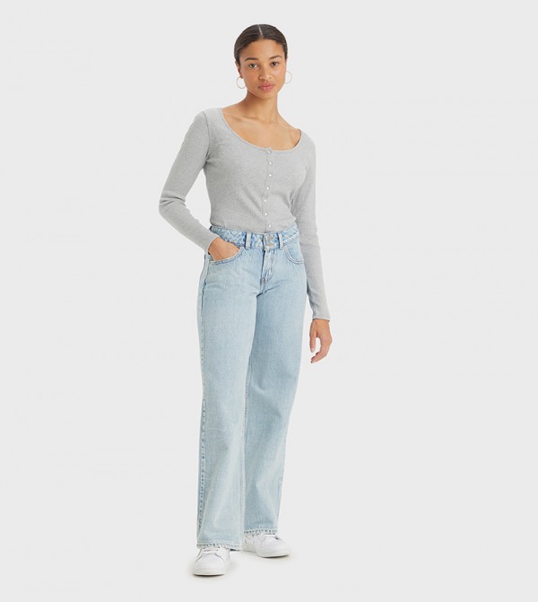 ليفايز  بناطيل جينز - أزرق Straight Jeans