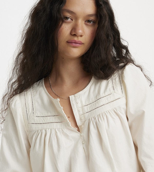 Levi's  Tops - White Tops & Blouses