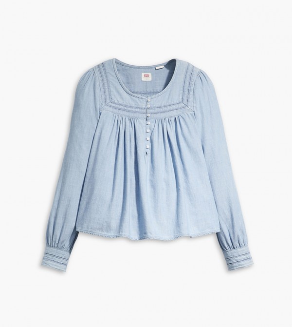 Levi's  Tops - Indigo Tops & Blouses