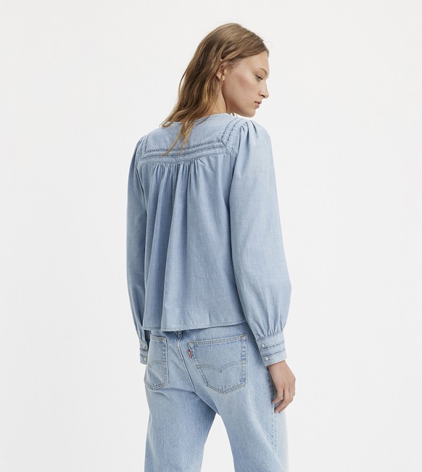 Levi's  Tops - Indigo Tops & Blouses