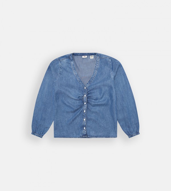 Levi's  Tops - Indigo Tops & Blouses