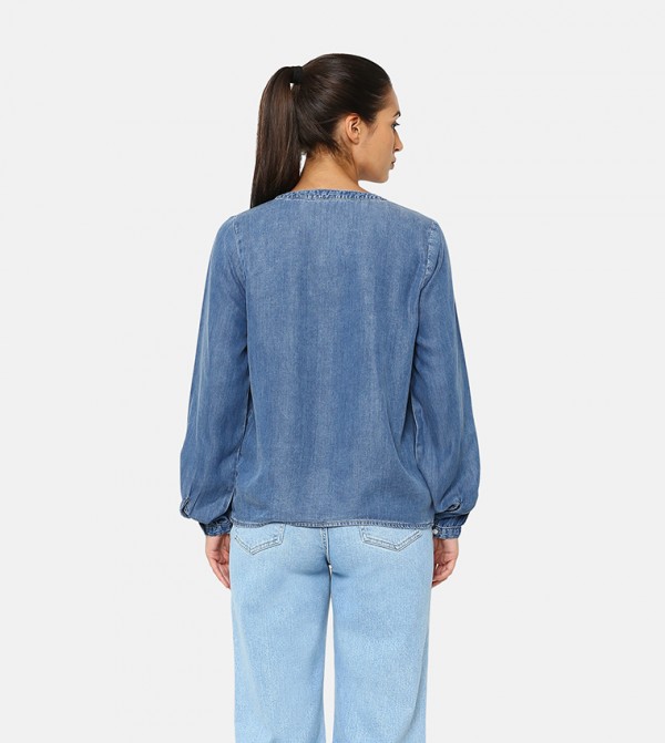 Levi's  Tops - Indigo Tops & Blouses