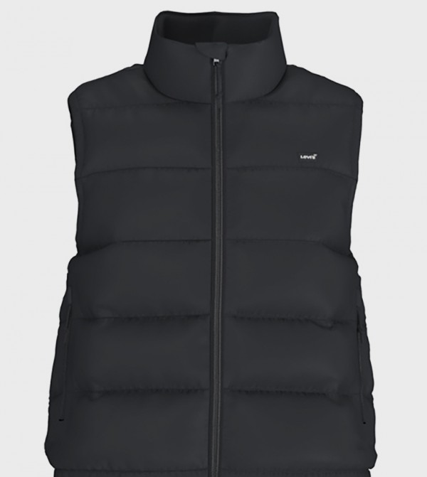 Levi's Puffer & Quilted Jackets - Black Puffer & Quilted Jackets