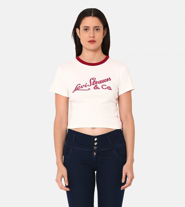 ليفايز  تيشيرتات - أبيض Short Sleeve T-Shirts