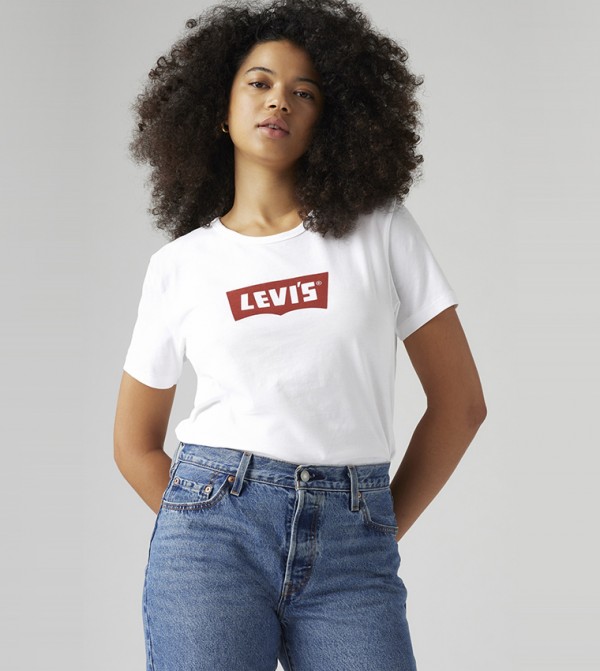 Levi's Levi's - White Short Sleeve T-Shirts