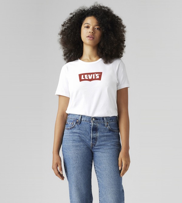 Levi's Levi's - White Short Sleeve T-Shirts