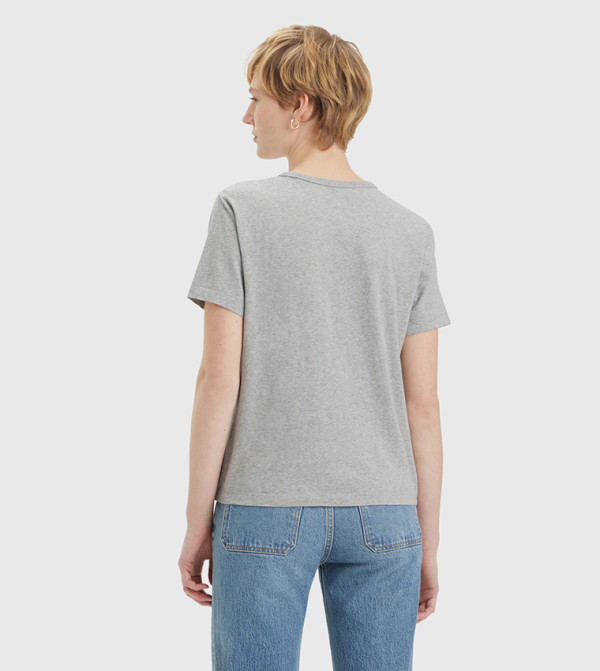 Levi's  T-Shirts - Grey Short Sleeve T-Shirts