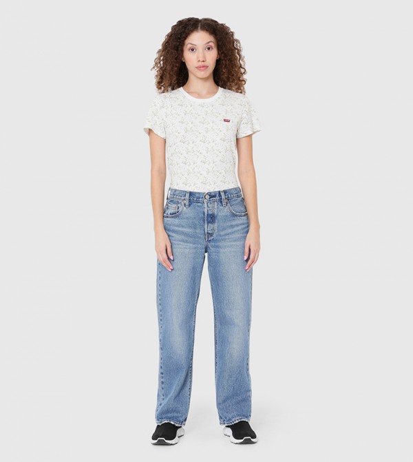 Levi's  Clothing - Blue Straight Jeans