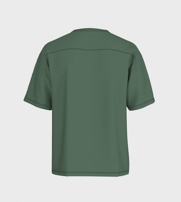 Levi's Levi's - Green V-Neck T-Shirts