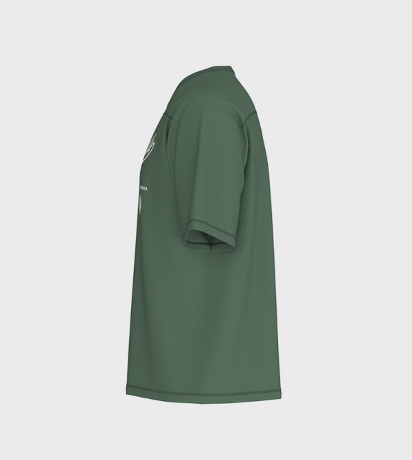 Levi's Levi's - Green V-Neck T-Shirts
