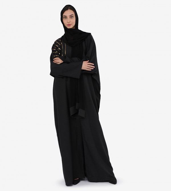 فلور  - أسود Abayas
