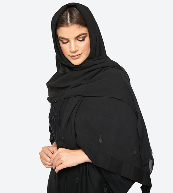 Zahra Abayas  Arabian Clothing - Black Abaya