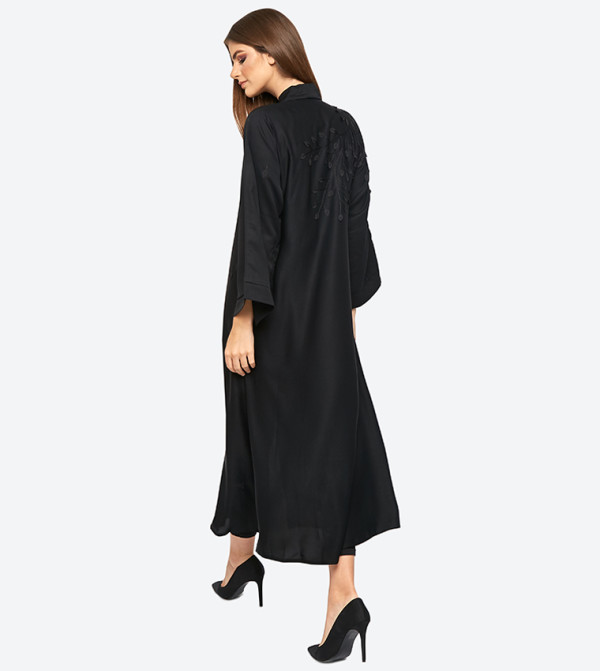 Zahra Abayas  Arabian Clothing - Black Abaya