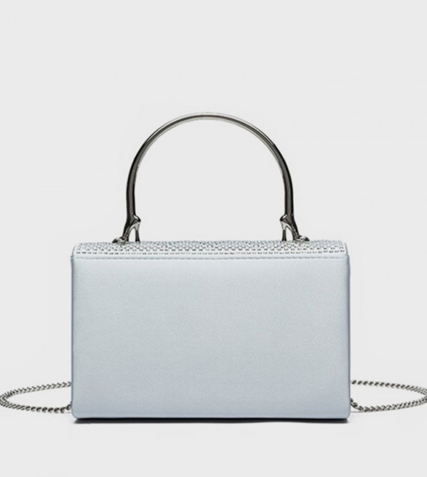 Fyor  Clutches - Silver Clutches