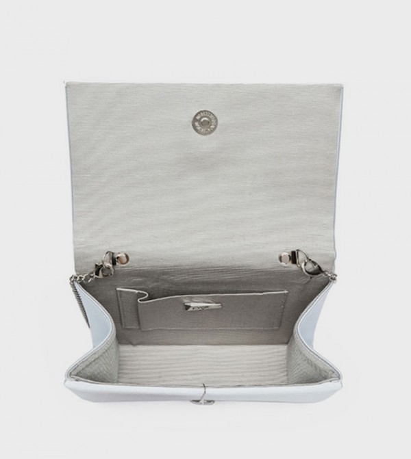 Fyor  Clutches - Silver Clutches
