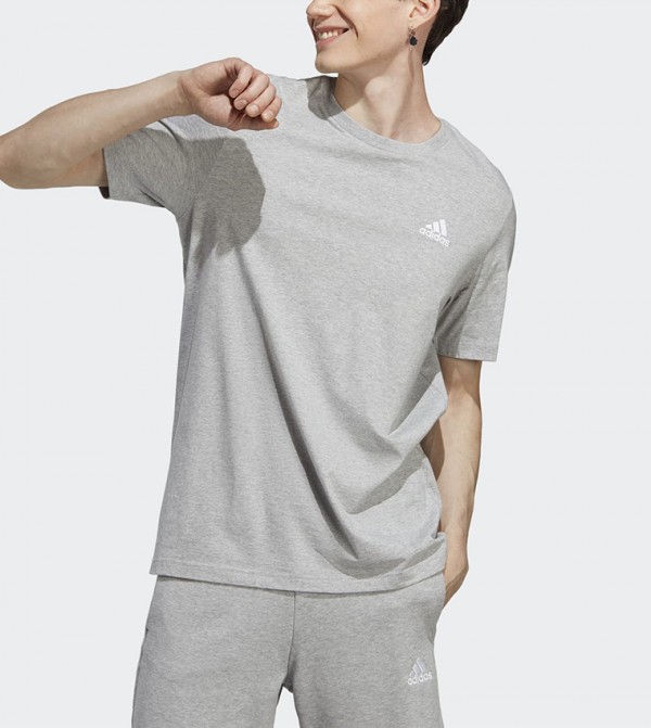 اديداس  ملابس - رمادي T-shirts