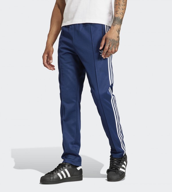 Adidas  Track Pants & Joggers - Blue Track Pants/Joggers