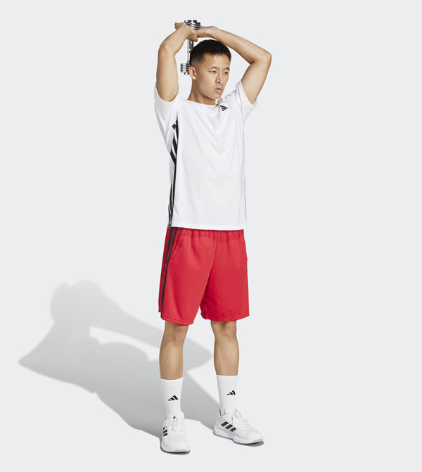 Adidas  Clothing - White T-Shirts & Vests