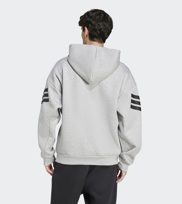 Adidas  Clothing - Grey Jackets