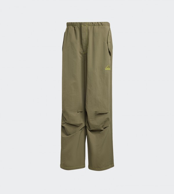 Adidas  Sportswear - Green Track Pants & Joggers