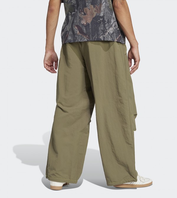 Adidas  Sportswear - Green Track Pants & Joggers