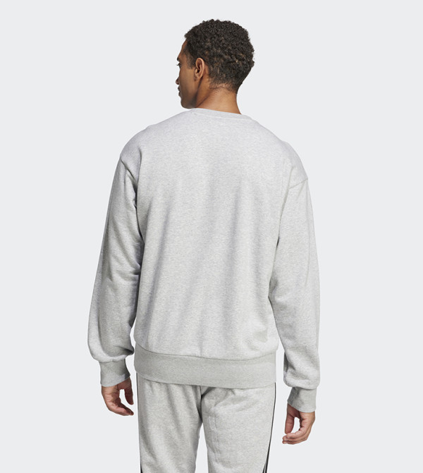 Adidas  Hoodies & Sweatshirts - Grey Sweatshirts