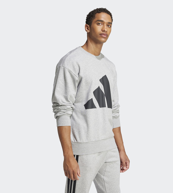 Adidas  Hoodies & Sweatshirts - Grey Sweatshirts