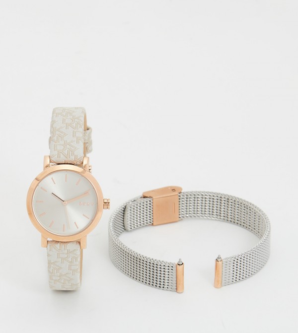 Dkny  Watches - Cream Analog Watches
