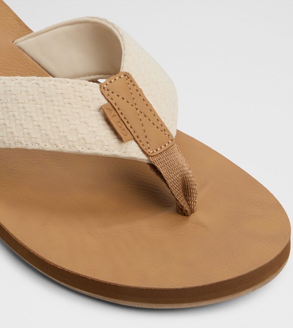 Aldo  Flip flops and Slides - Beige Flip-Flops