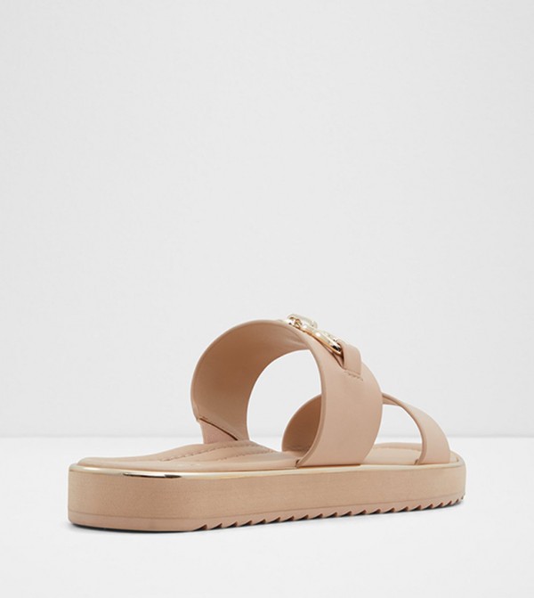 Aldo Aldo - Beige Flat Sandals