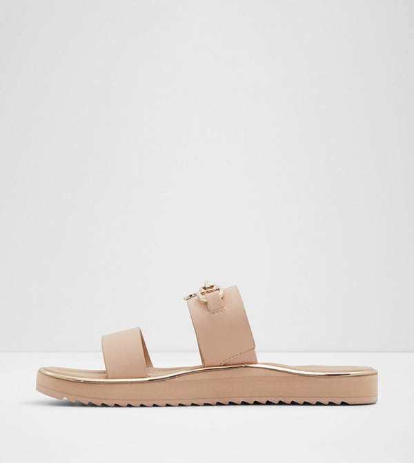 Aldo Aldo - Beige Flat Sandals