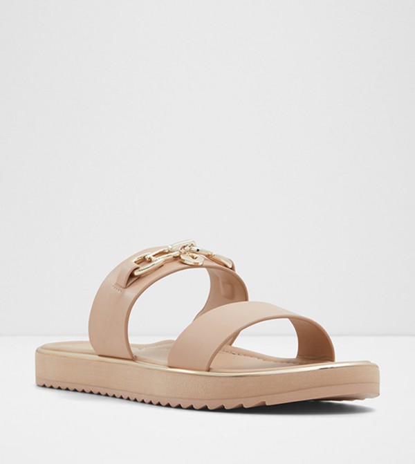 Aldo Aldo - Beige Flat Sandals