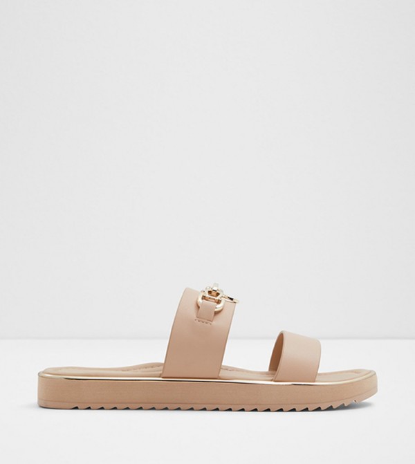 Aldo Aldo - Beige Flat Sandals