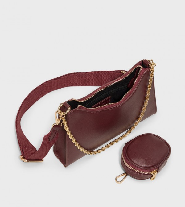 Call it Spring Women - Burgundy Cross Body Bags