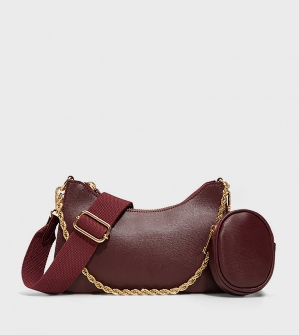 Call it Spring Women - Burgundy Cross Body Bags