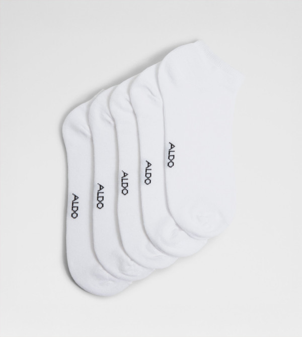 Aldo Accessories Ankle Length Socks - White Ankle Length Socks