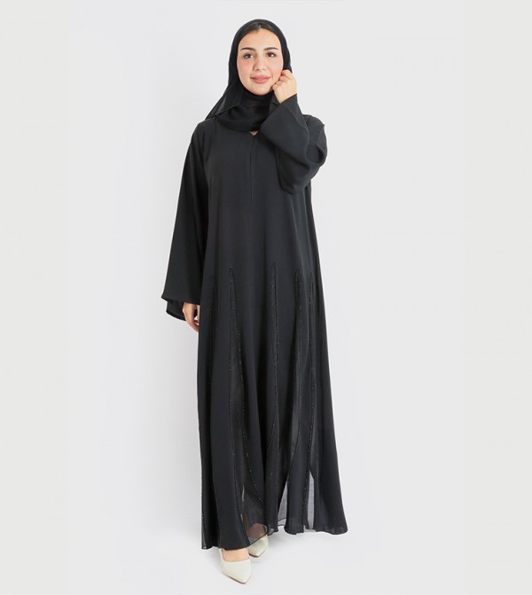 IKKXA  Abayas - Black Abayas