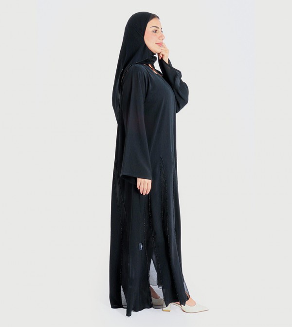 IKKXA  Abayas - Black Abayas