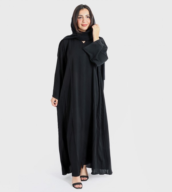 IKKXA  Abayas - Black Abayas