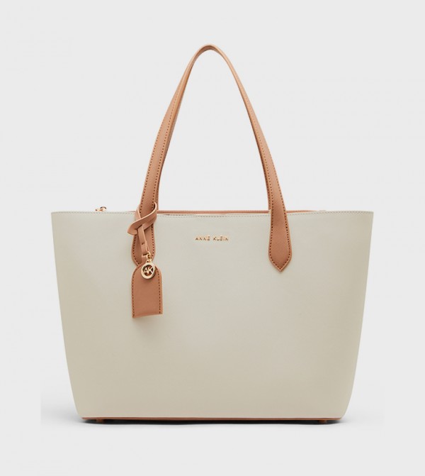 Anne Klein Anne Klein - Cream Tote Bags