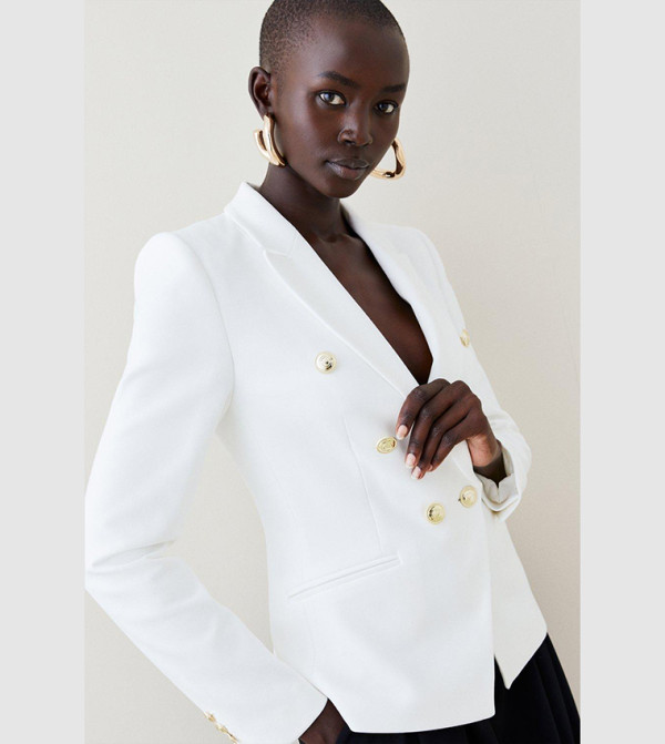 كارن ميلين  جاكيتات ومعاطف - أبيض بليزرات