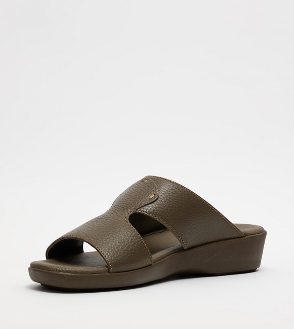 Aldo  Sandals - Olive Arabic Sandals