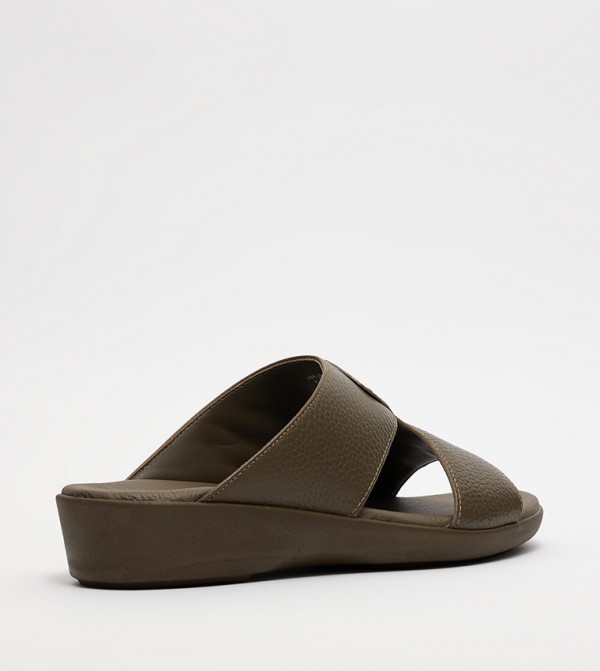 Aldo  Sandals - Olive Arabic Sandals