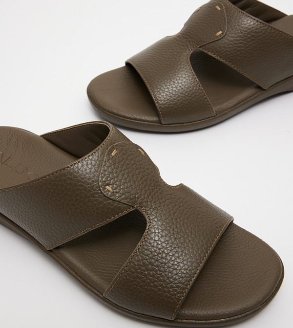 Aldo  Sandals - Olive Arabic Sandals