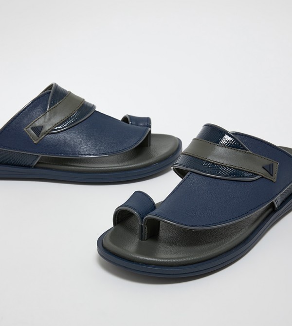 Aldo  Sandals - Navy Arabic Sandals