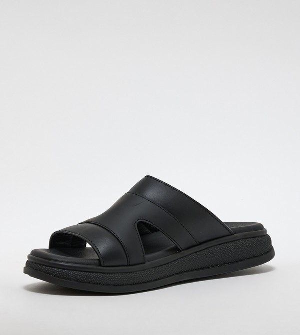 Aldo  Arabic Sandals - Black Arabic Sandals